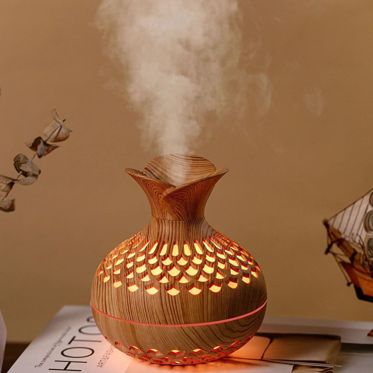 USB Home Wood Humidifiers